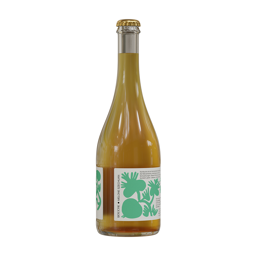 Bouche Kombucha Melone Szechuan Flasche 